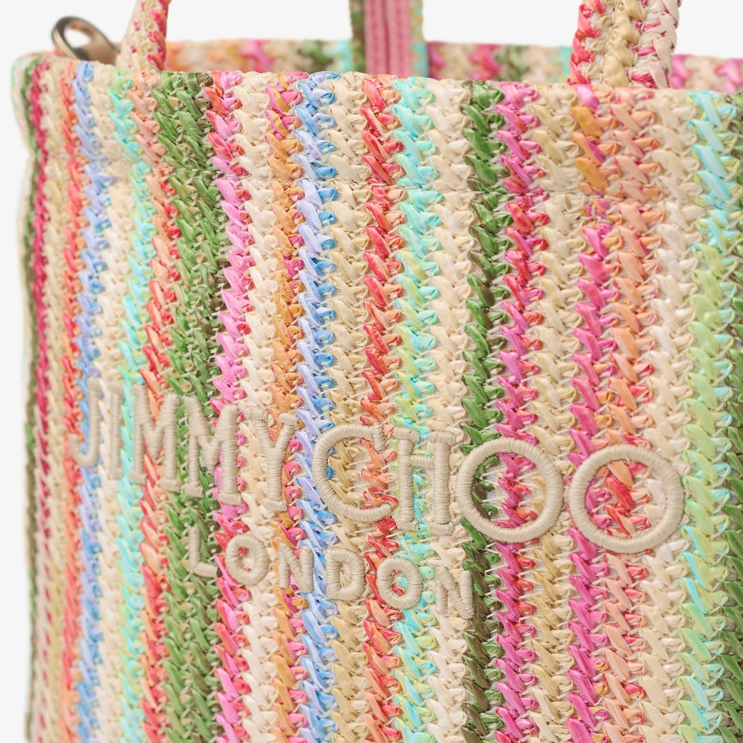 Jimmy Choo ビーチ トート イースト ウエスト ミニ