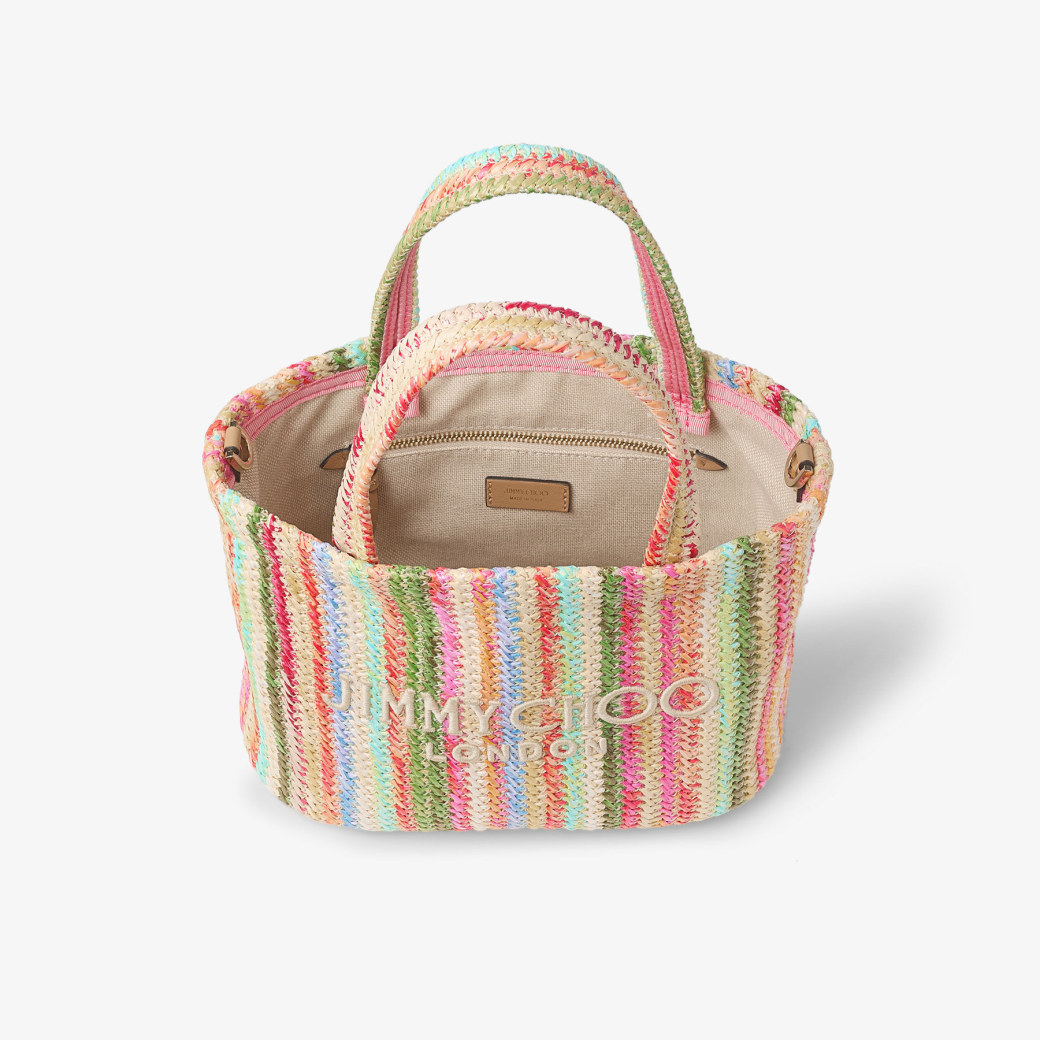 Jimmy Choo ビーチ トート イースト ウエスト ミニ