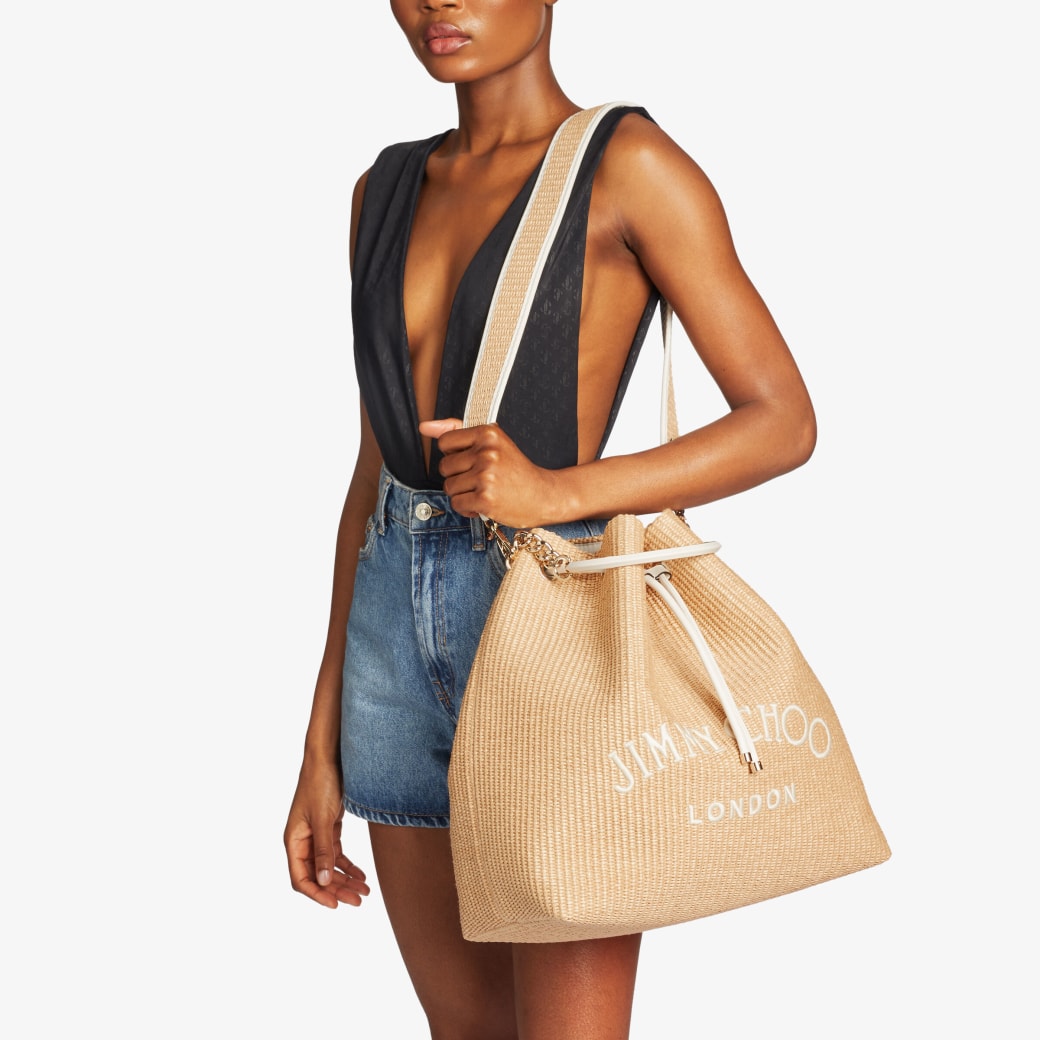 【JIMMY CHOO】ボンボン ラフィア バケットバッグ 楽天市場】ジミーチュウ JIMMY CHOO BON BON BUCKET JYC
