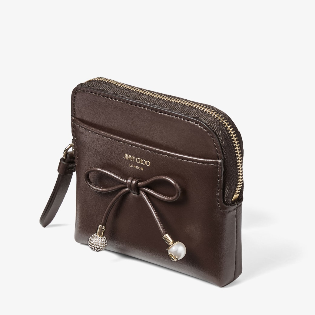 Jimmy Choo コンパクトジップ カードケース