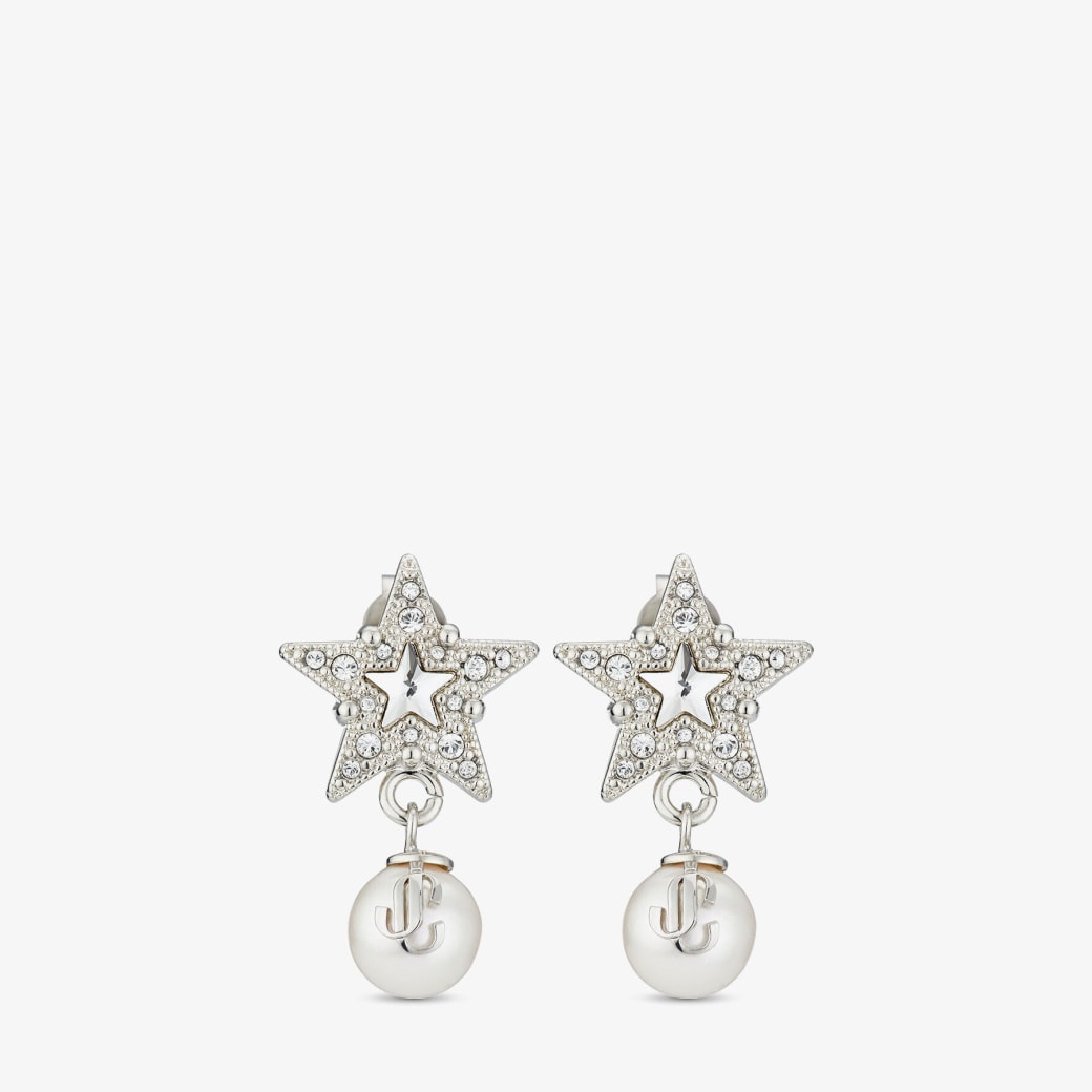 Jimmy Choo クリスタル スター ピアス
