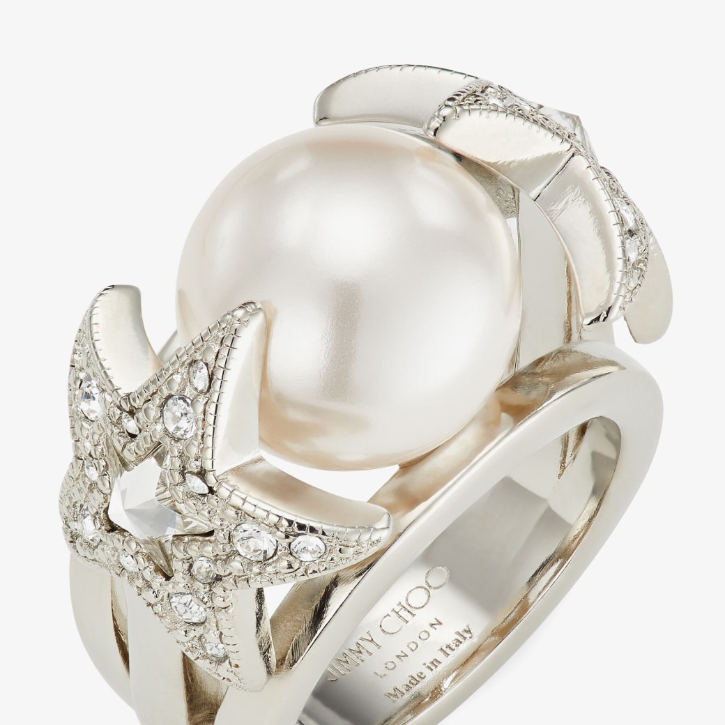 Jimmy Choo クリスタル スター リング