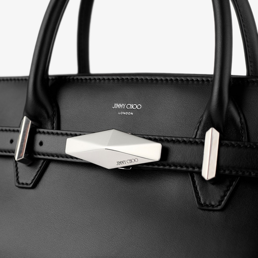 Jimmy Choo ダイアモンド ベルテッド トップハンドル  S