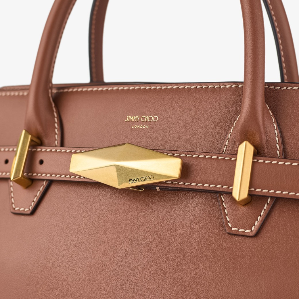 Jimmy Choo ダイアモンド ベルテッド トップハンドル  S