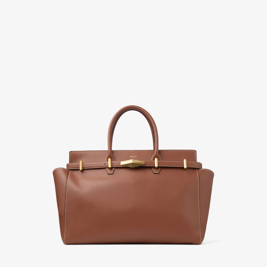 Jimmy Choo ダイアモンド ベルテッド トップハンドル  S