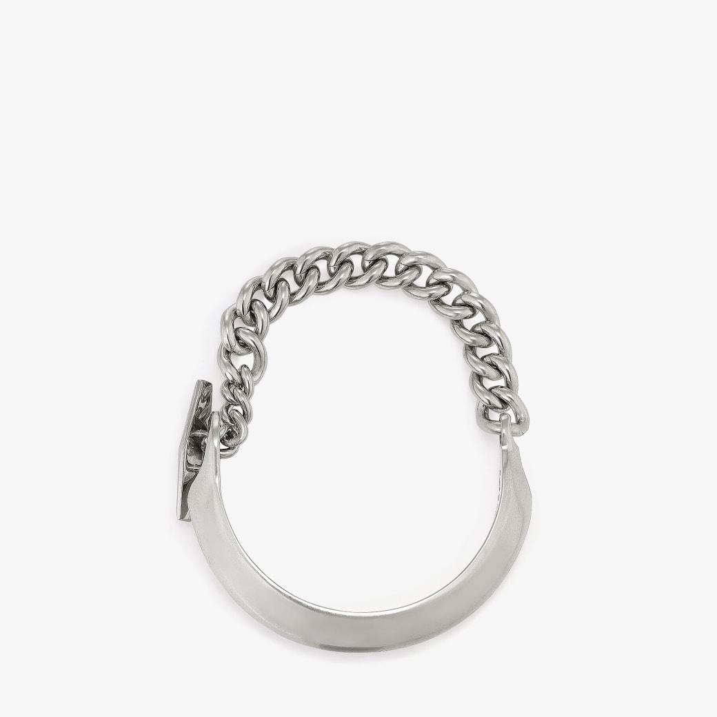 Jimmy Choo ダイヤモンド カフ チェーン ブレスレット