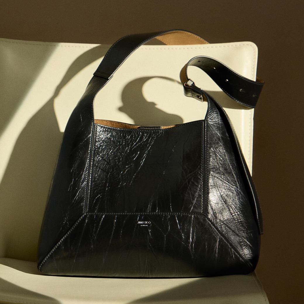 Jimmy Choo ダイヤモンド ホーボー M-M