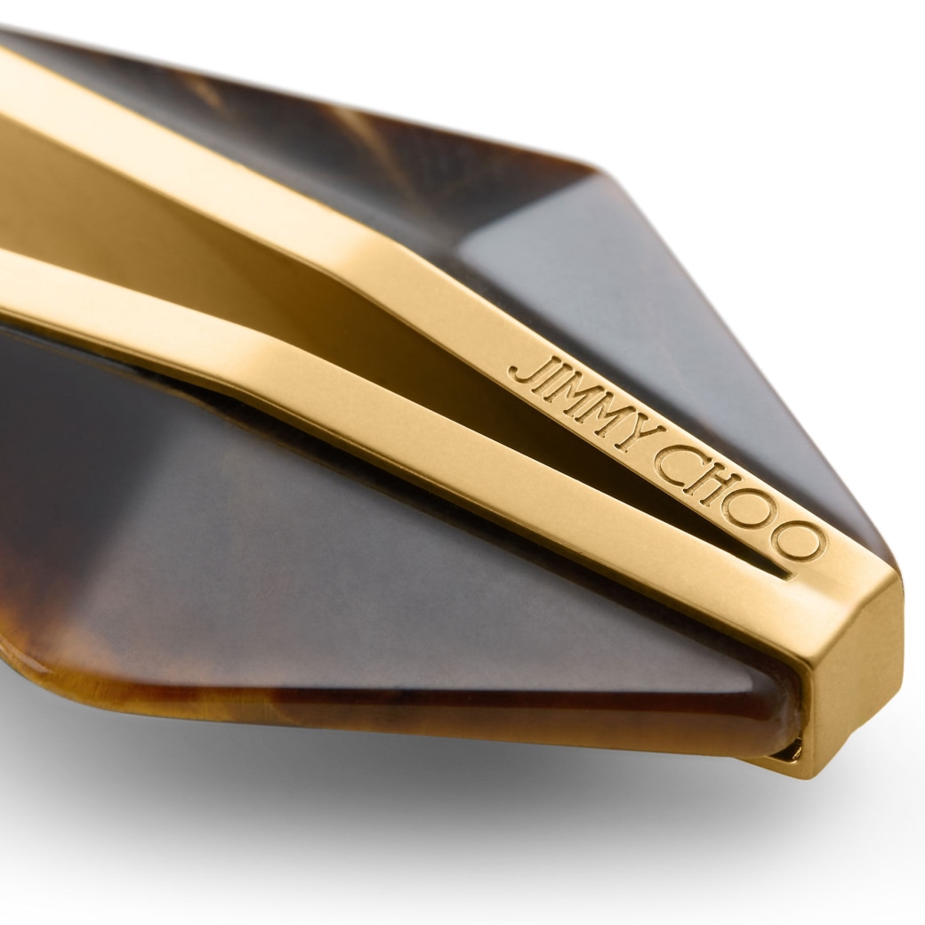 Jimmy Choo ダイヤモンド リンク ピアス