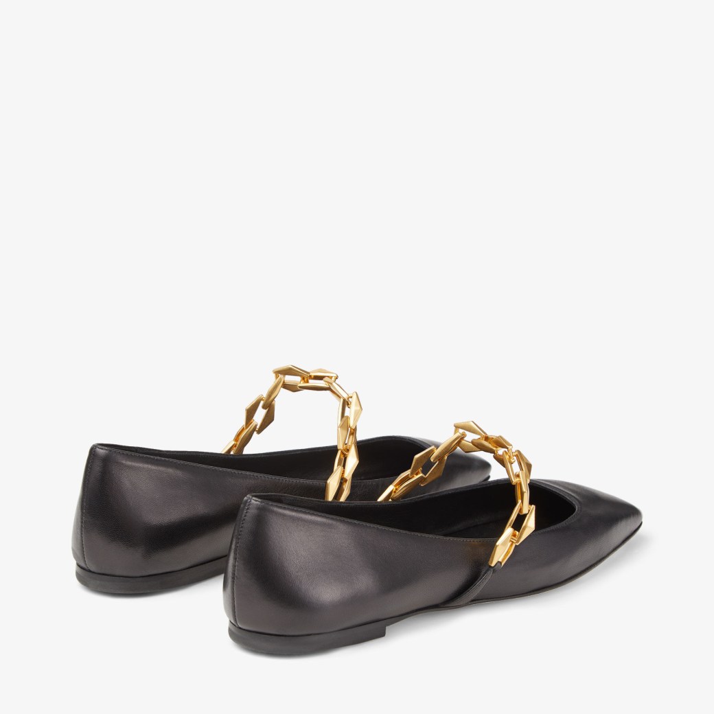 Jimmy Choo ダイヤモンド ティルダ フラット