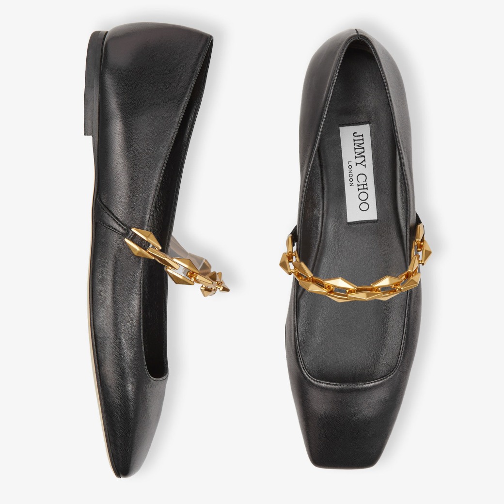 Jimmy Choo ダイヤモンド ティルダ フラット