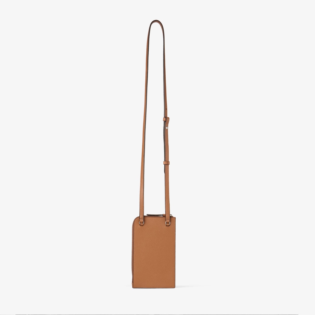 Jimmy Choo ダイヤモンド ジップ フォンホルダー M