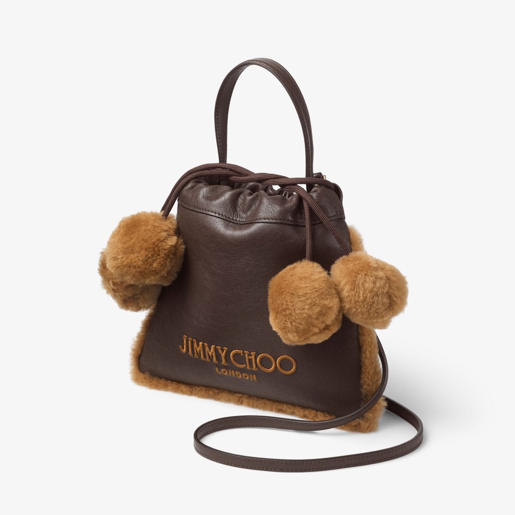 Jimmy Choo Drawstring Pouch Top Handle