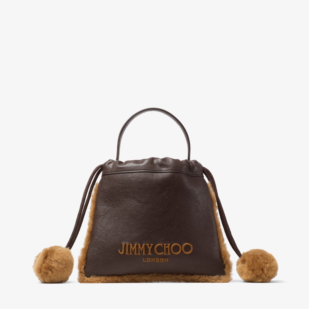 Jimmy Choo Drawstring Pouch Top Handle