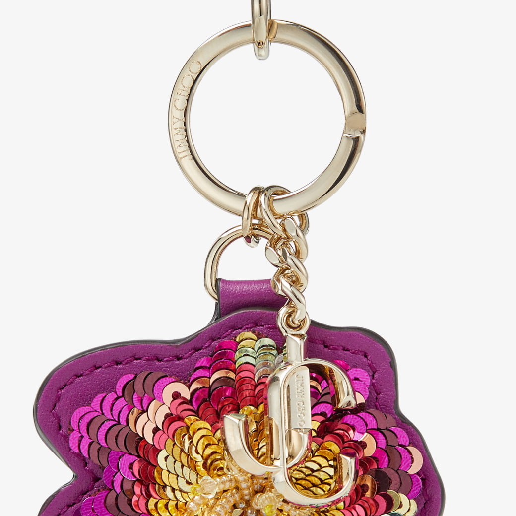 Jimmy Choo Flower Keyring
