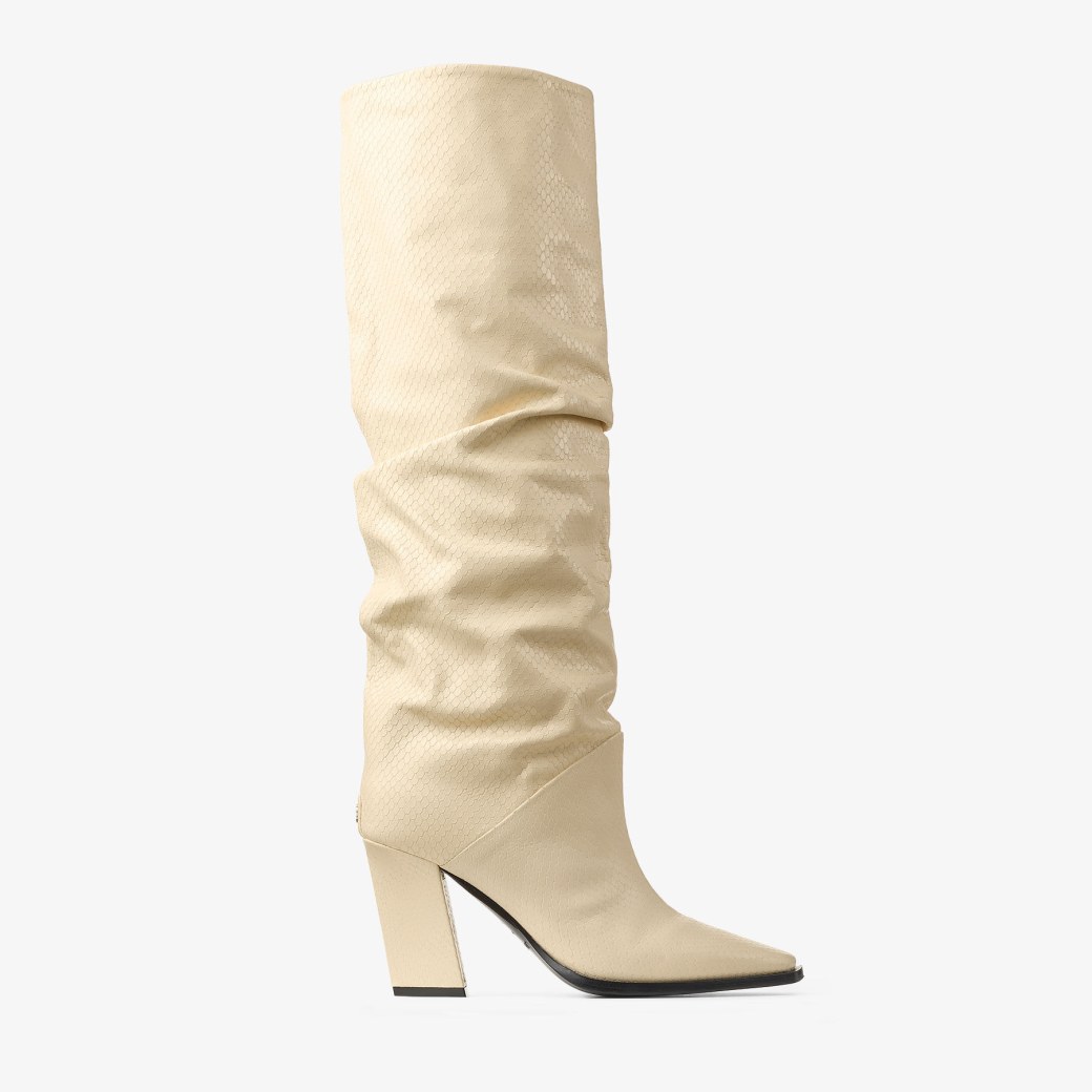 Jimmy Choo ハート ニーブーツ 85