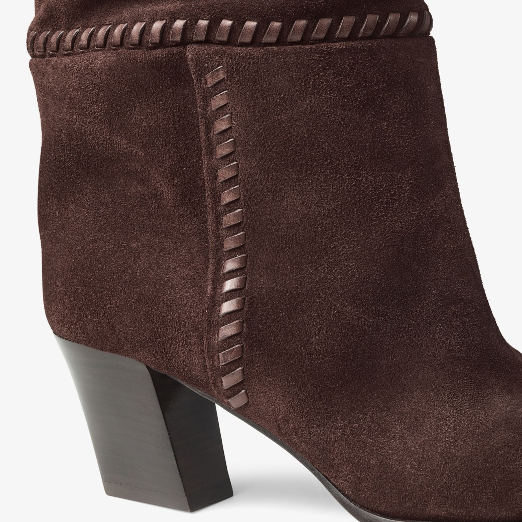 Jimmy Choo ハートステッチ・ニーブーツ 60