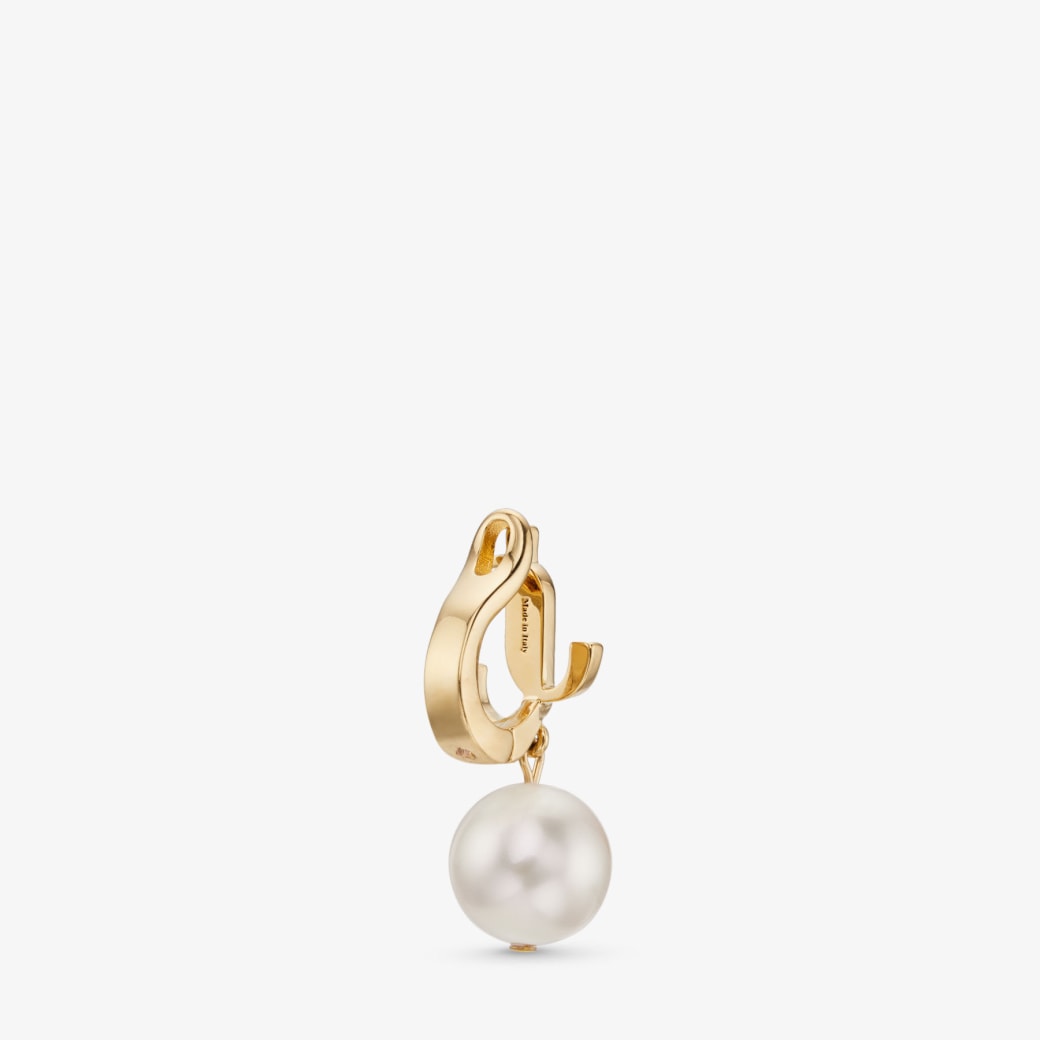 Jimmy Choo JC パール ドロップ クリップオン