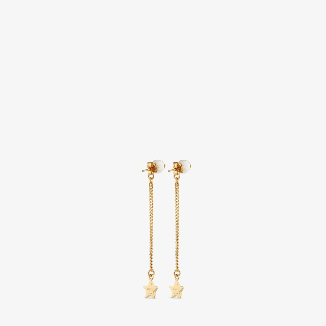 Jimmy Choo JC スター ドロップ ピアス