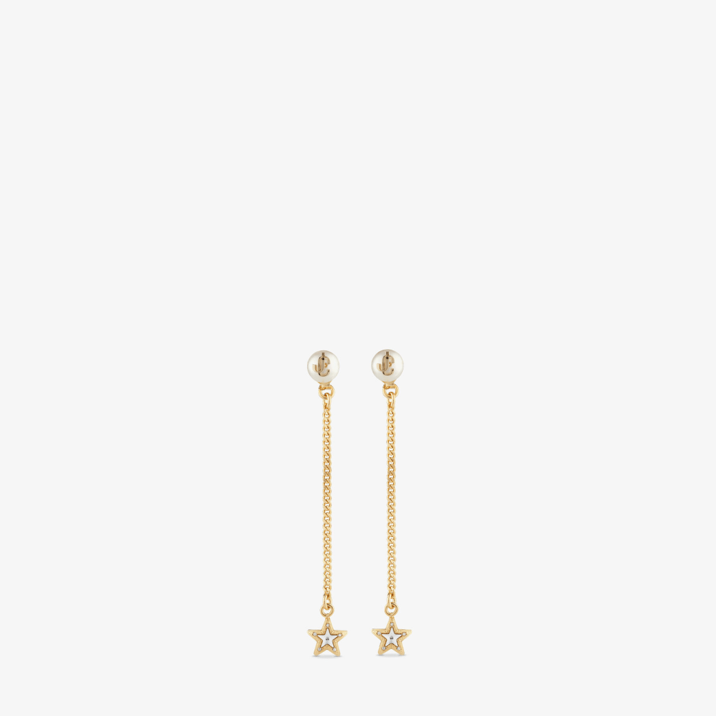 Jimmy Choo JC スター ドロップ ピアス