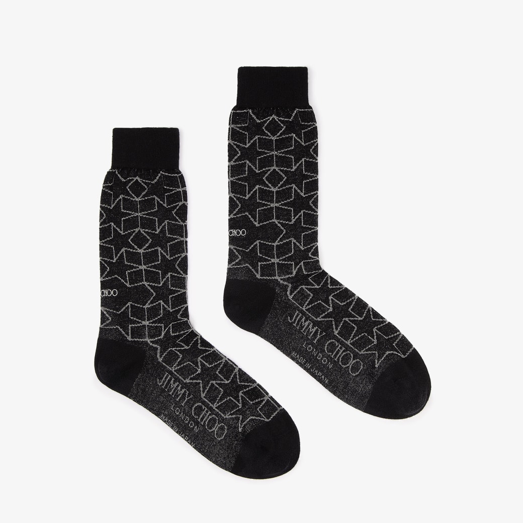 Jimmy Choo JC スターソックス M