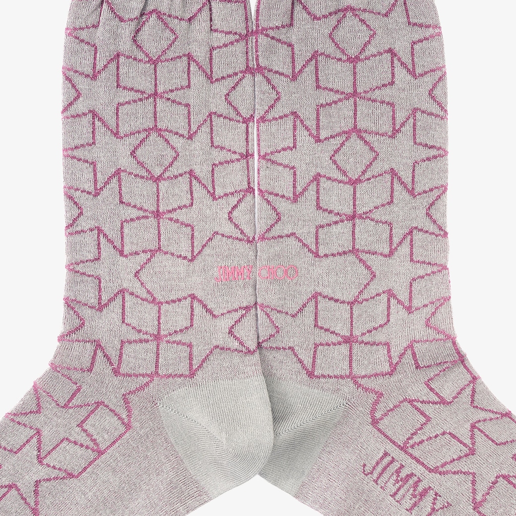Jimmy Choo JC スターソックス M