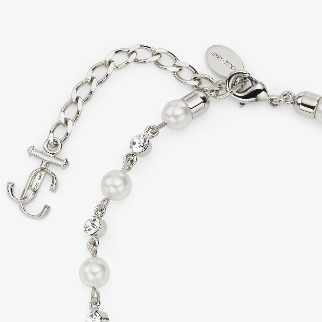 Jimmy Choo パール クリスタル アンクレット