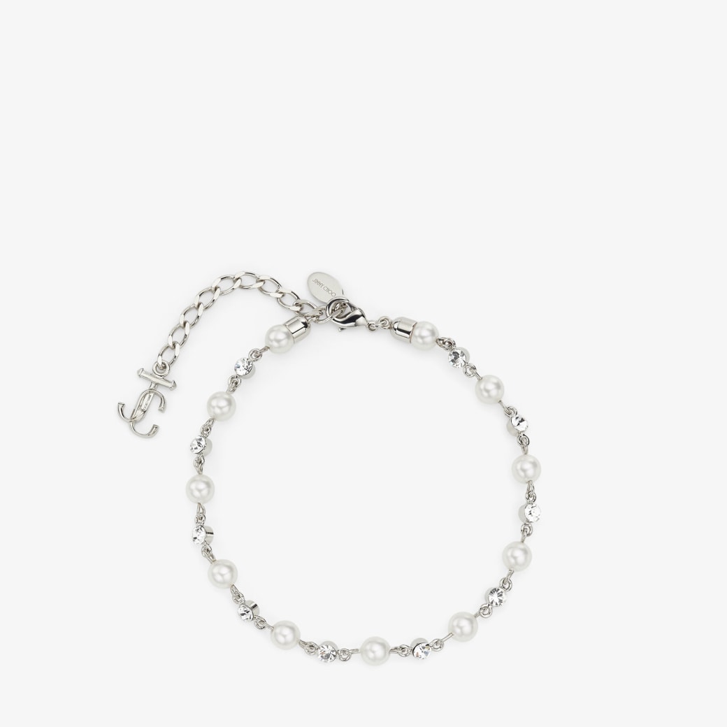 Jimmy Choo パール クリスタル アンクレット