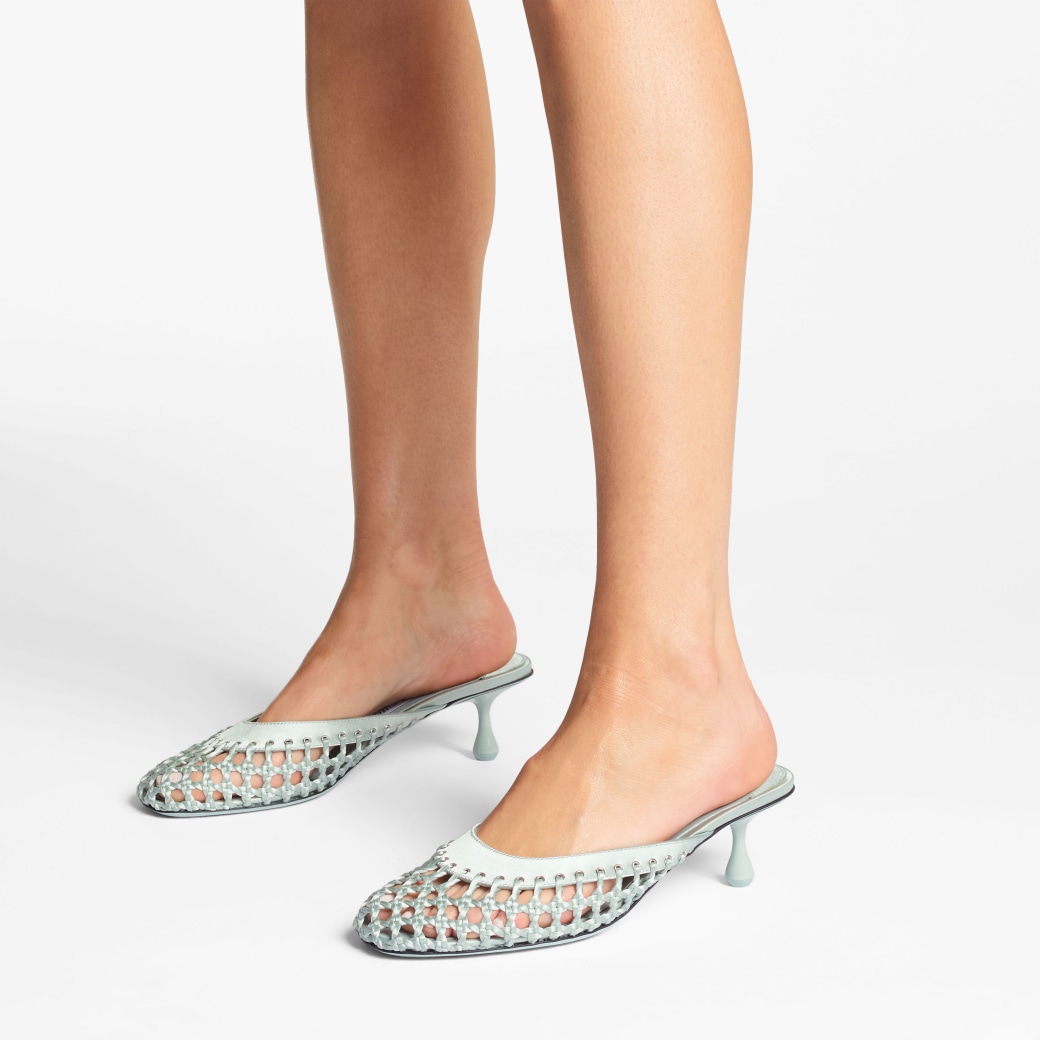 Jimmy Choo ピクシー ミュール ウーブン 50
