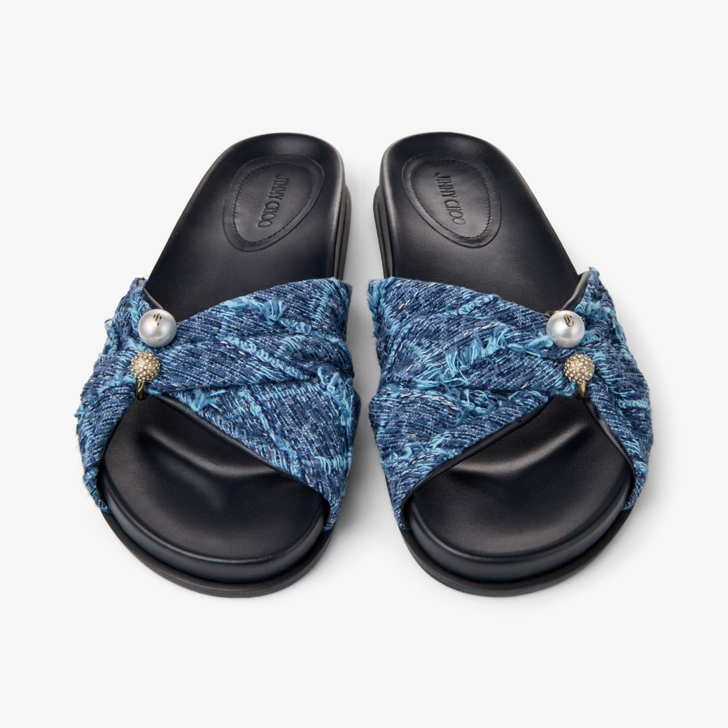 Jimmy Choo ラフィ フラット