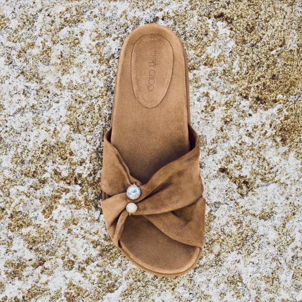 Jimmy Choo ラフィ フラット