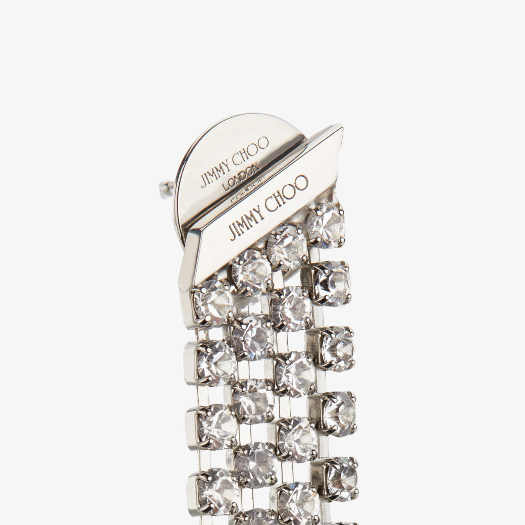 Jimmy Choo サイーダ フリンジ イヤリング