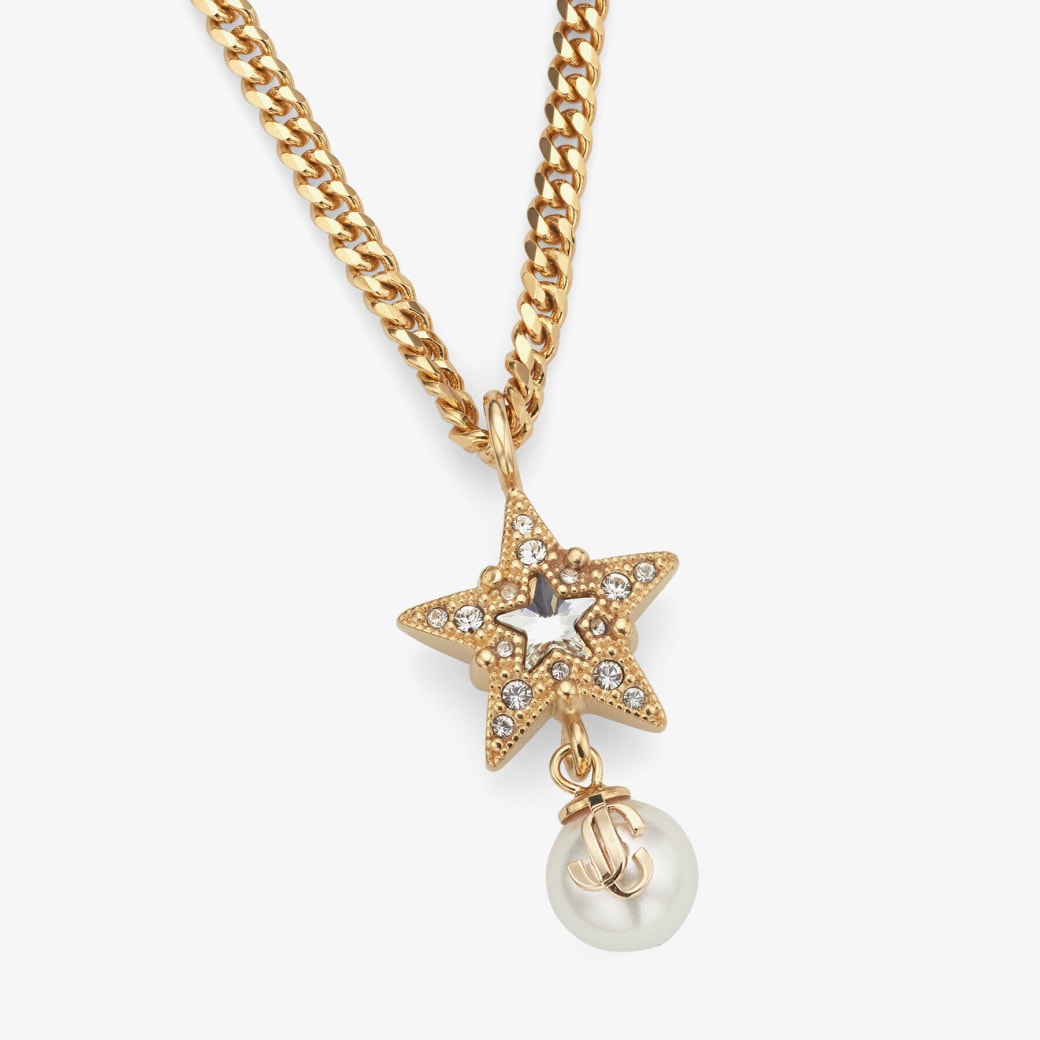 Jimmy Choo Single Star Necklace