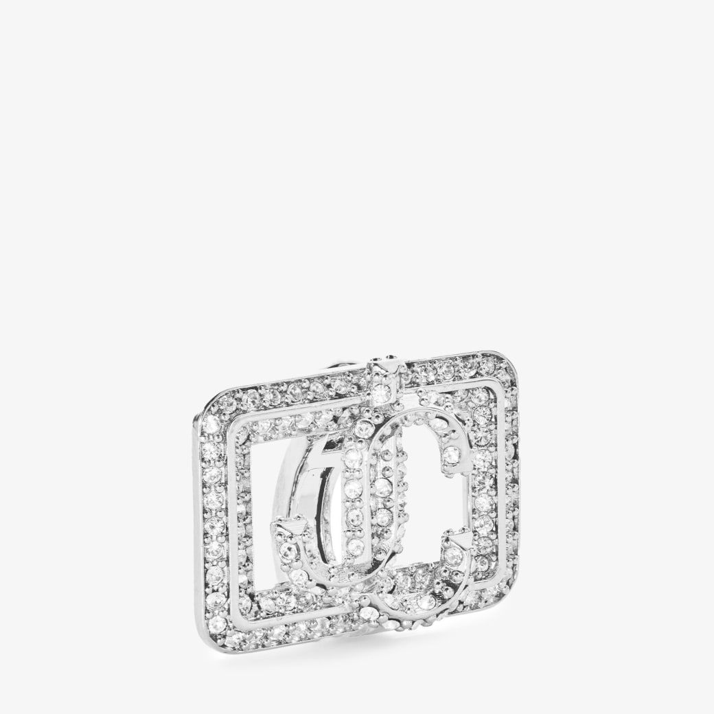 Jimmy Choo スクエア JC ピアス L
