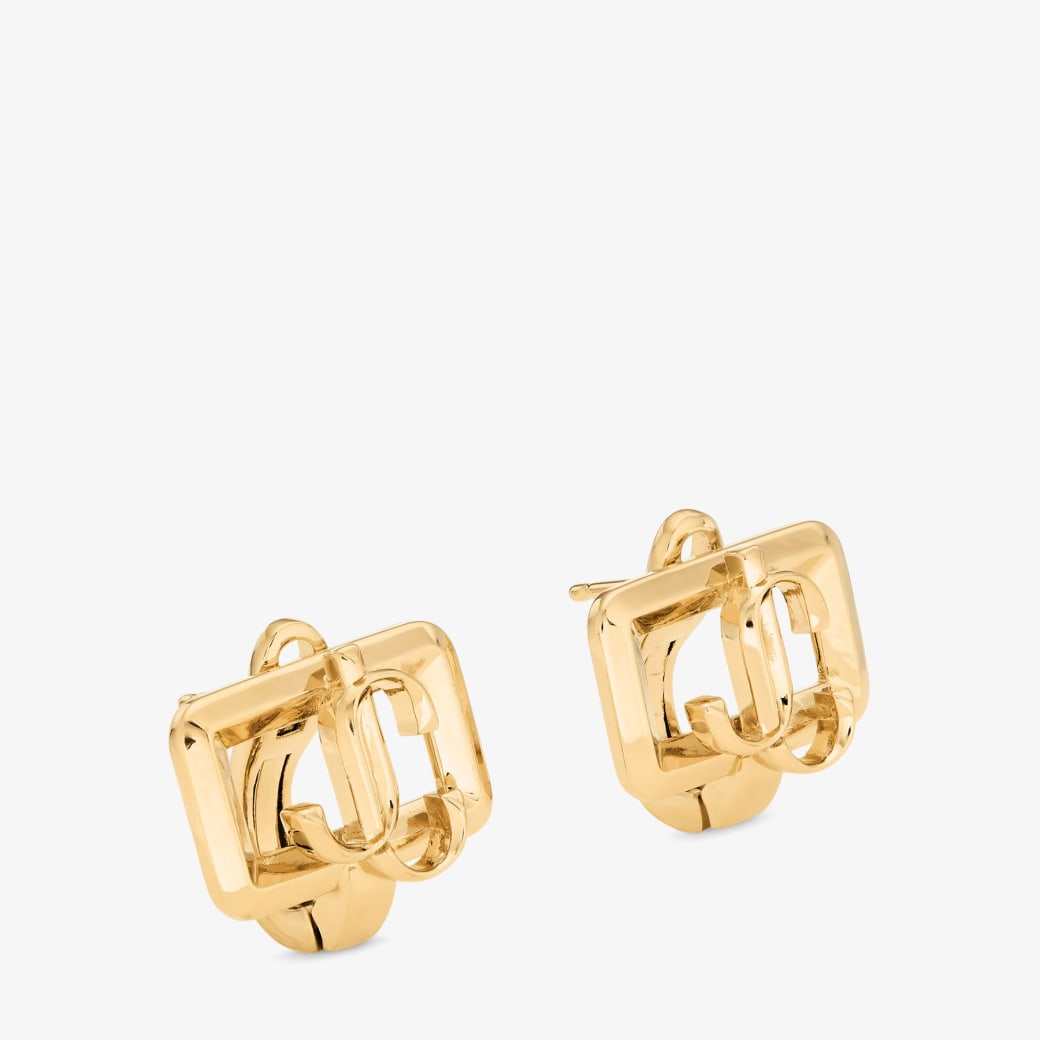Jimmy Choo スクエア JC ピアス