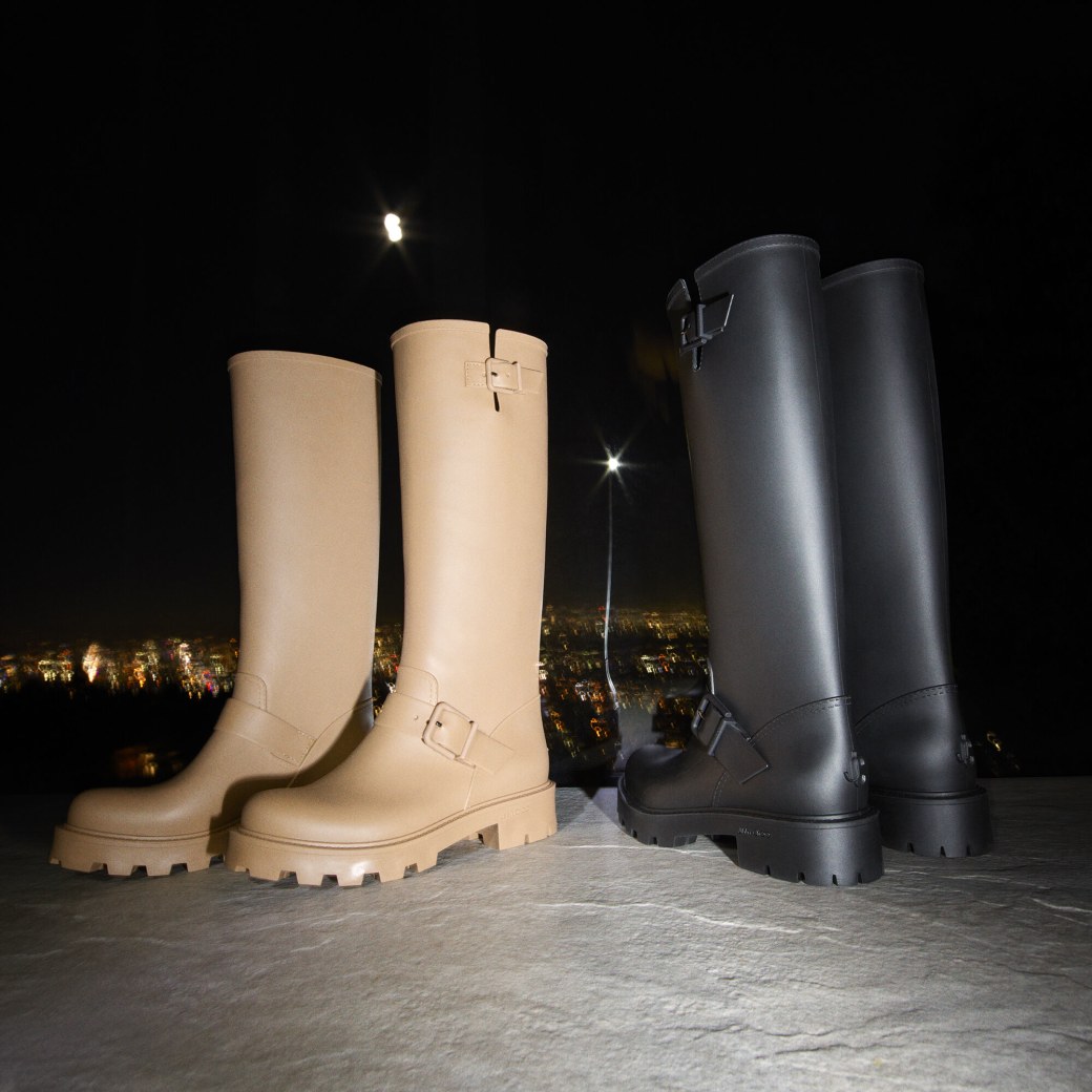 Jimmy Choo Yael Rain Boot Tall