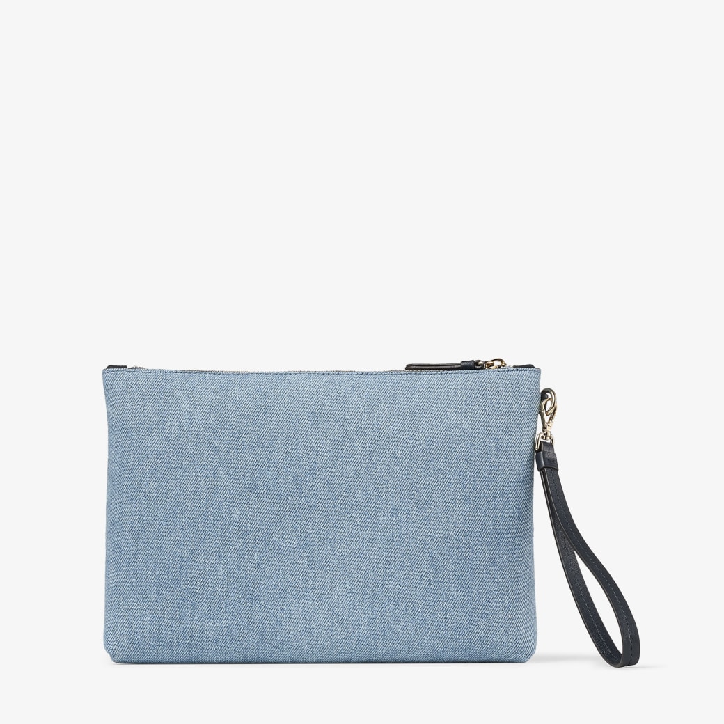 Jimmy Choo ジップ フラット ポーチ