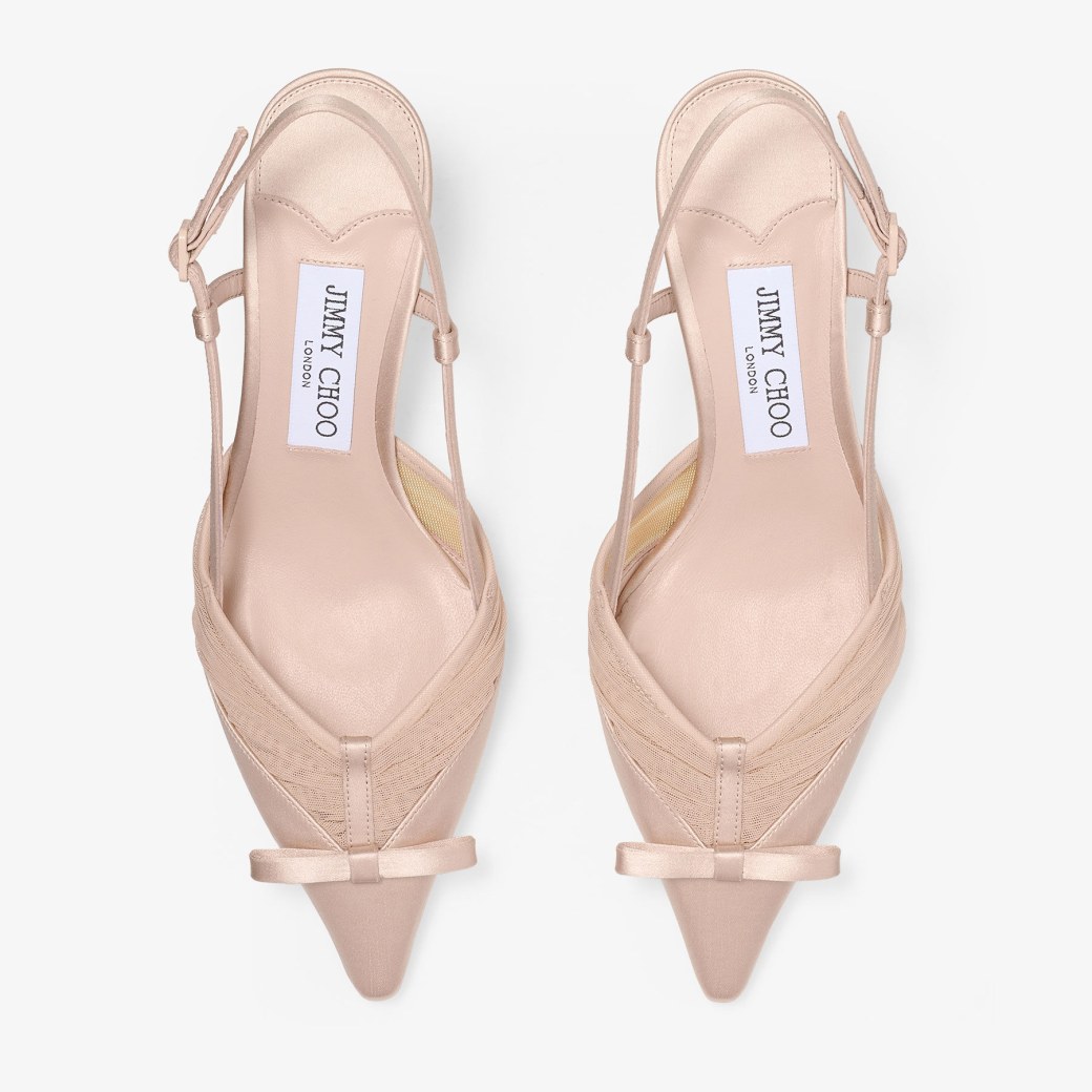 Jimmy Choo Afia Mesh  Sling Back 65