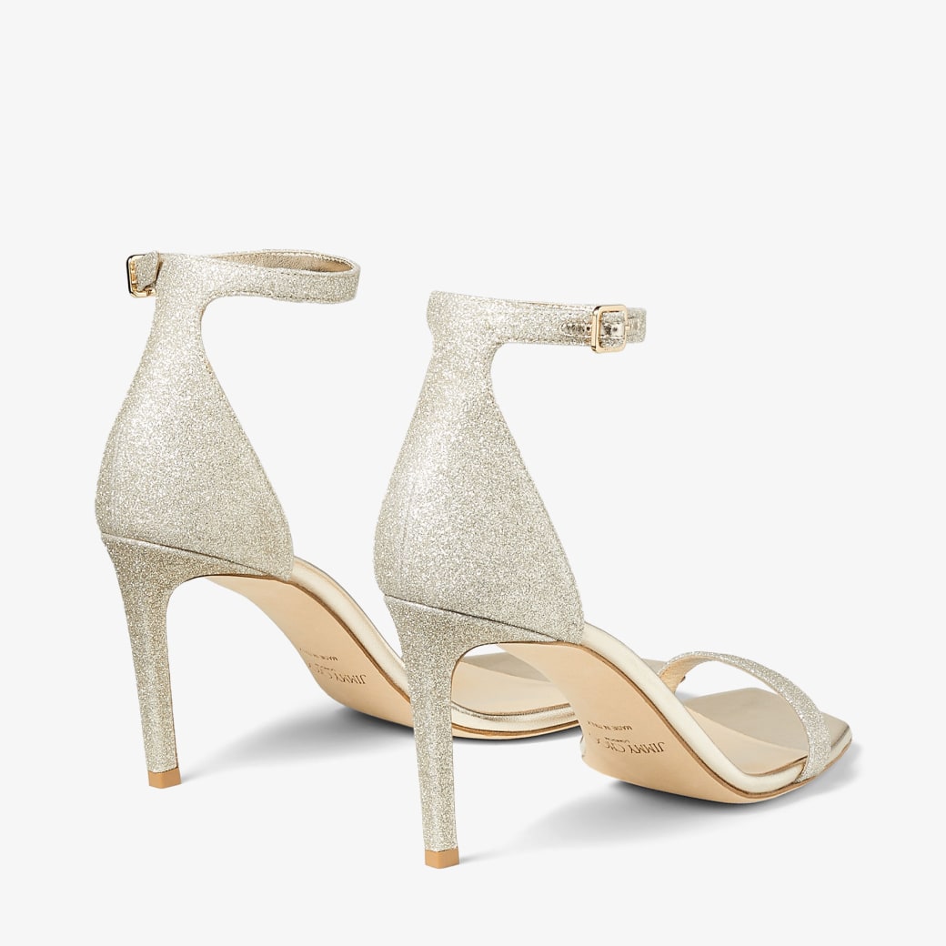 セール★Jimmy Choo★AYLA85 Ayla 85 | Latte Leather Wedge | JIMMY CHOO