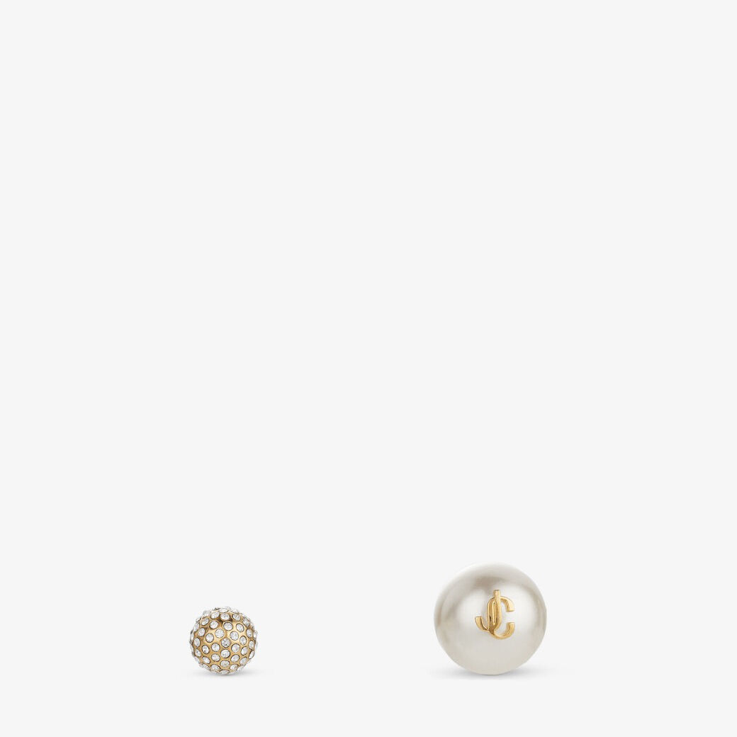 【Jimmy Choo】Auri Earring Jimmy Choo Auri Earring In Gold | ModeSens