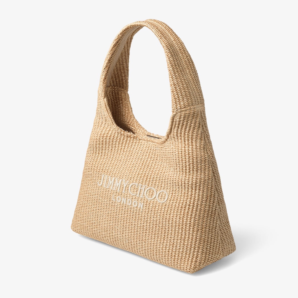 Jimmy Choo 비치 다이아몬드 호보 미디엄