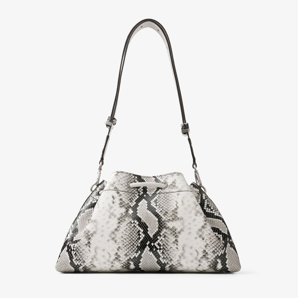 Cinch M | Roccia Snake Print Bag | JIMMY CHOO