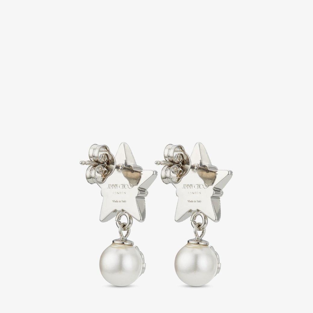 Jimmy Choo Crystal Star Earrings