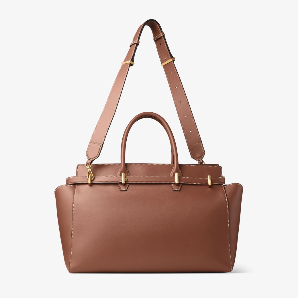 Jimmy Choo Diamond Belted Top Handle M