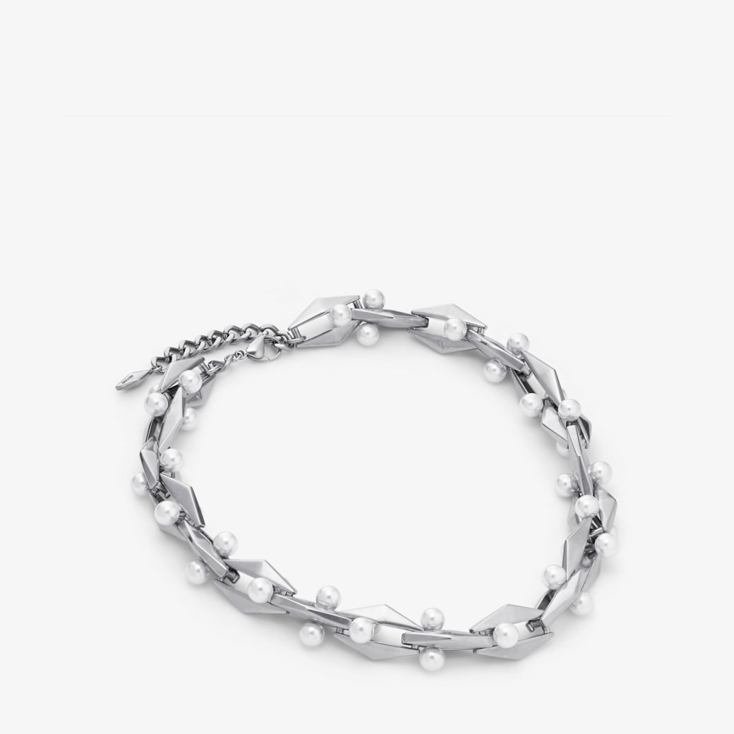 Jimmy Choo Diamond Chain Necklace