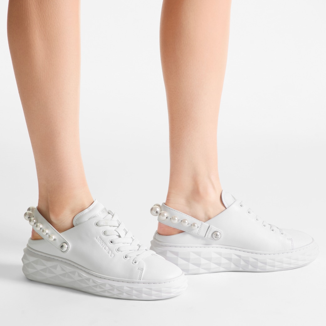 Jimmy Choo Diamond Maxi Pearl