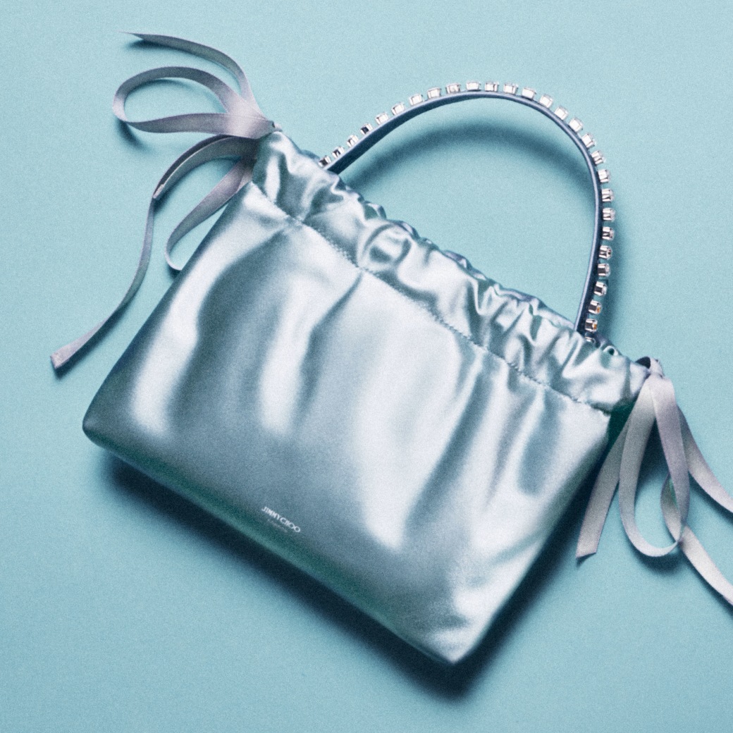 Jimmy Choo Drawstring Mini Top Handle