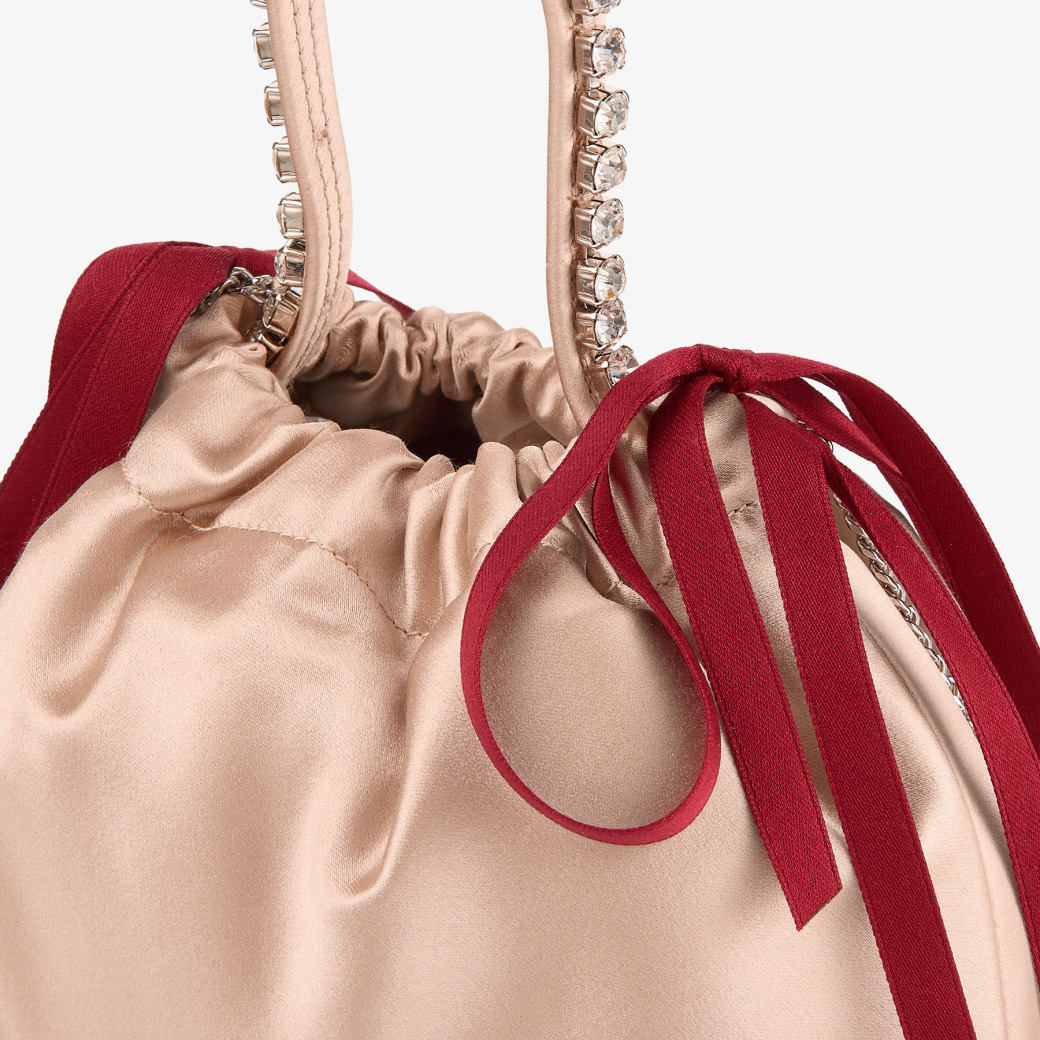 Jimmy Choo Drawstring Mini Top Handle