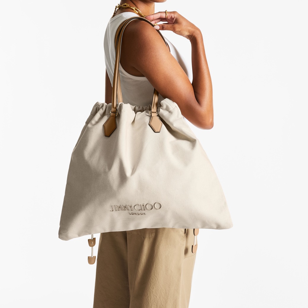 Jimmy Choo 드로스트링 토트 라지