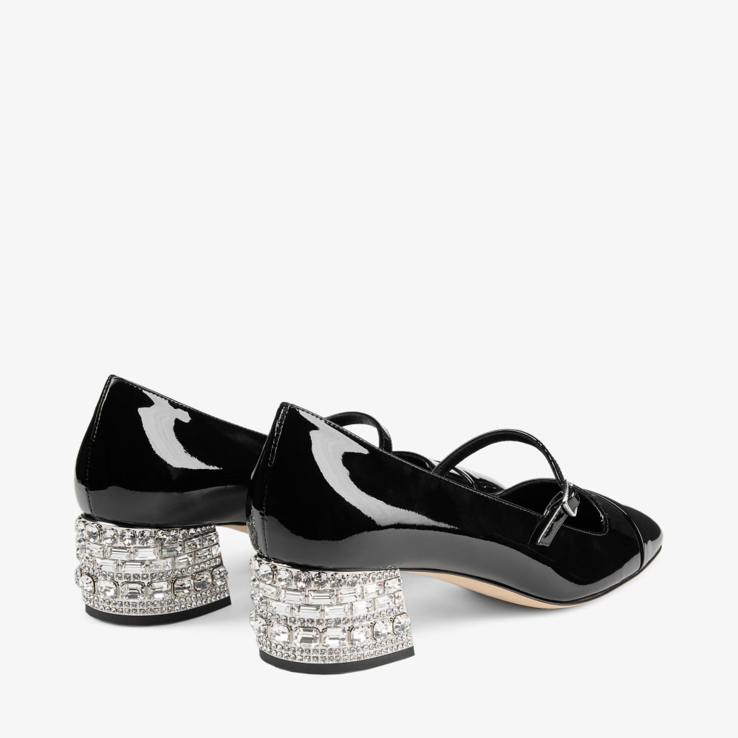 Jimmy Choo 엘리사 크리스털 45