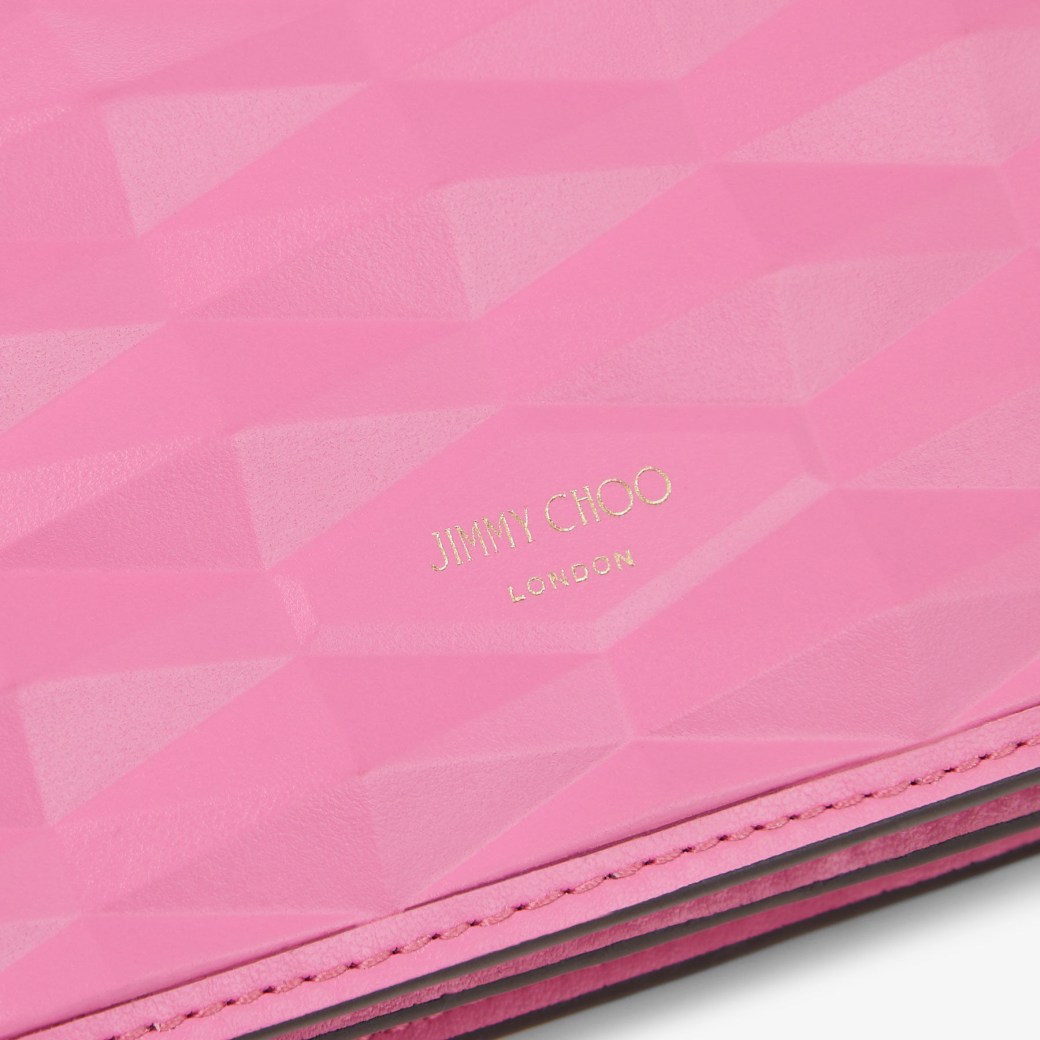 VIP SALE★Jimmy Choo HANNE レザー 二つ折り財布 CANDY PINK VIP SALE☆Jimmy Choo HANNE レザー 二つ折り財布 CANDY PINK